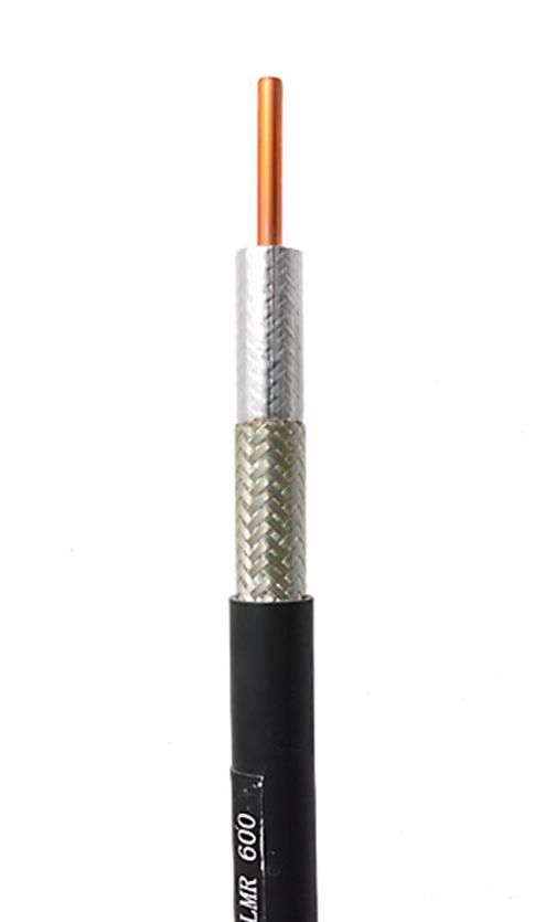 Cáp đồng trục sê-ri 600 chất lượng cao có độ suy hao thấp với vỏ bọc PE 0