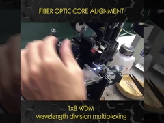 Căn chỉnh lõi sợi quang Bộ ghép kênh phân chia bước sóng 1x8 WDM