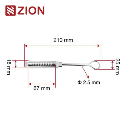 FTTH Stainless Steel Flat Cable Drop Clamp | Durable Fiber Optic Wire Clamp for Outdoor Use