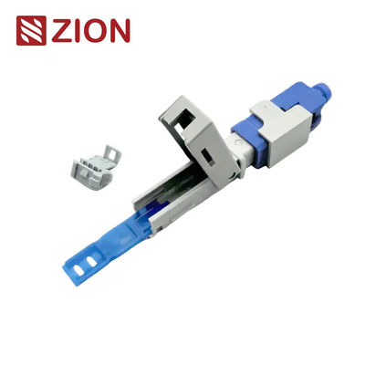 ZCSC12-U50 SC UPC Fast Assembly Connector 50mm Length Reusable High Installation Success Rate for FTTA BBU RRU