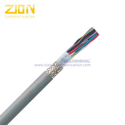 PUR Jacket Shielded Industrial Control Cable with Stranded Bare Copper Wire for Sensor and Actuator Applications