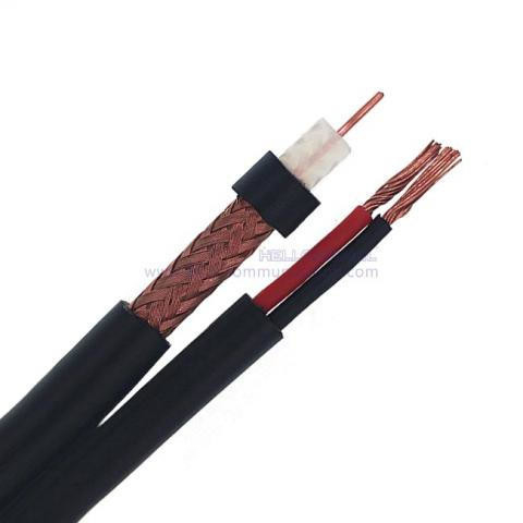 RG59/U Coaxial Communication figure 8 Cable Manufacture Price, CCTV rg59 cctv camera cable for RG59 with power cables