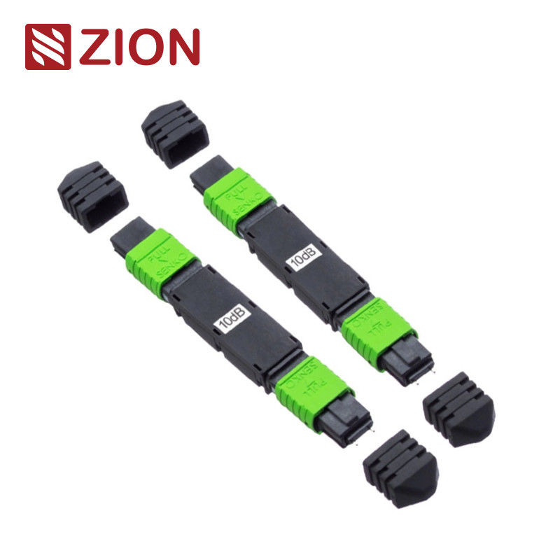 24F MPO Fixed Fiber Optical Attenuator with 1-20dB Attenuation and High Mating Durability