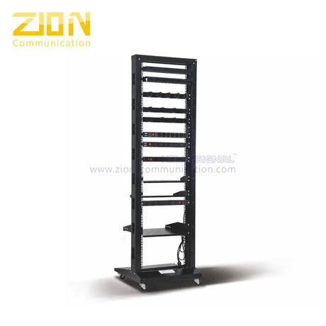 606 Open Rack Server Rack with SPCC Cold Rolled Steel, 250kg Loading Capacity, and 29U-47U Capacity for Data Centers